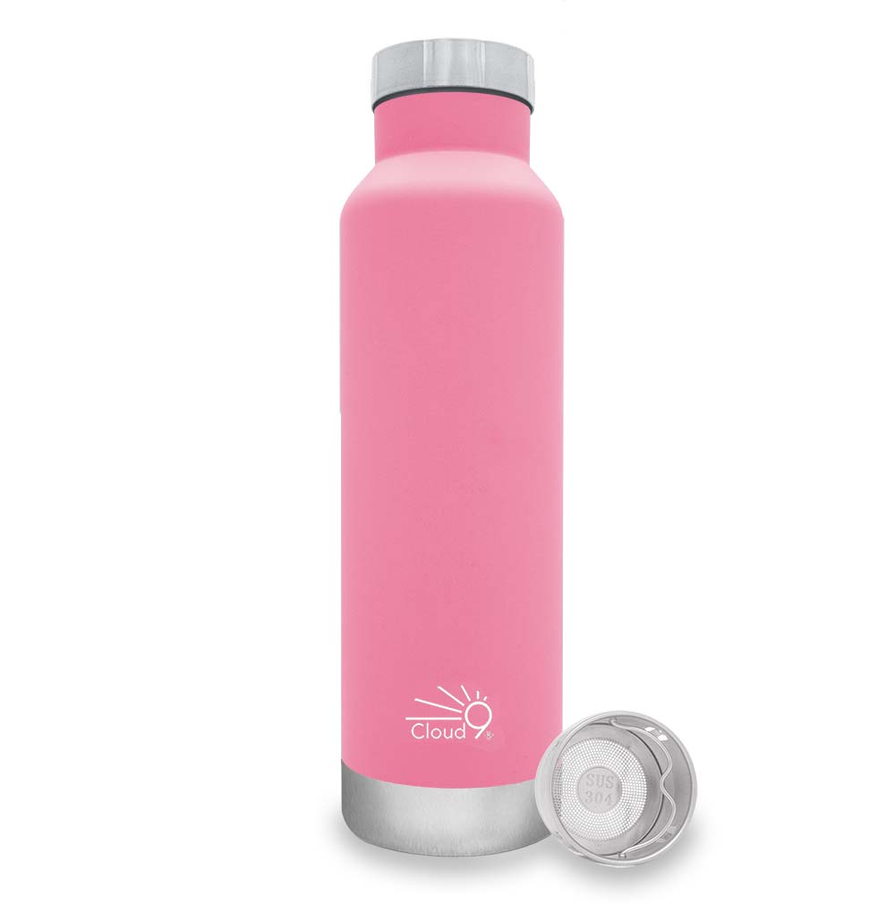 Water bottle pop-up Campus 500 ml / 17 oz - pink